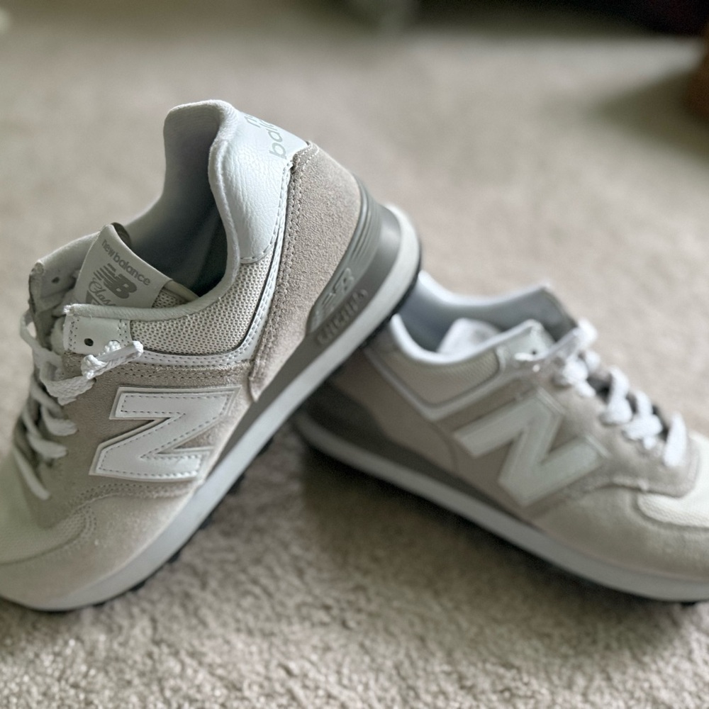 New Balance 574 Suede Sneakers